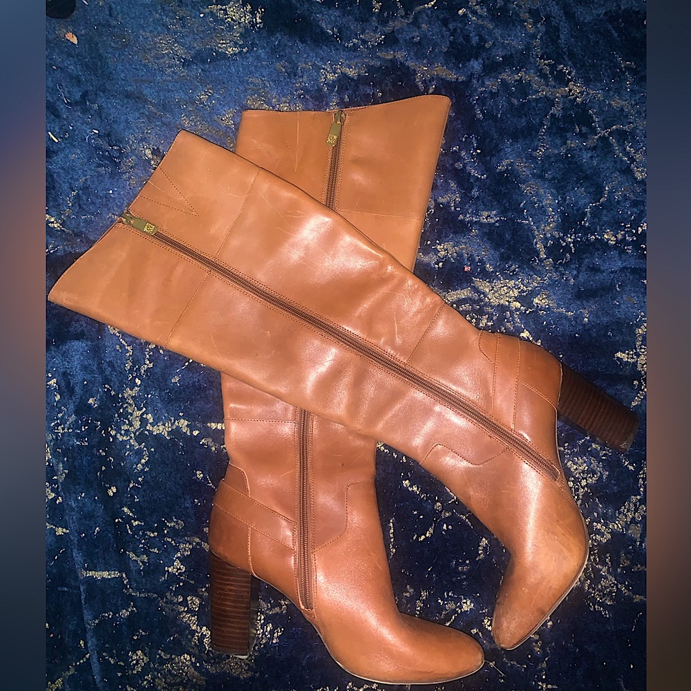 Anne Klein Tan Size 8 Boots